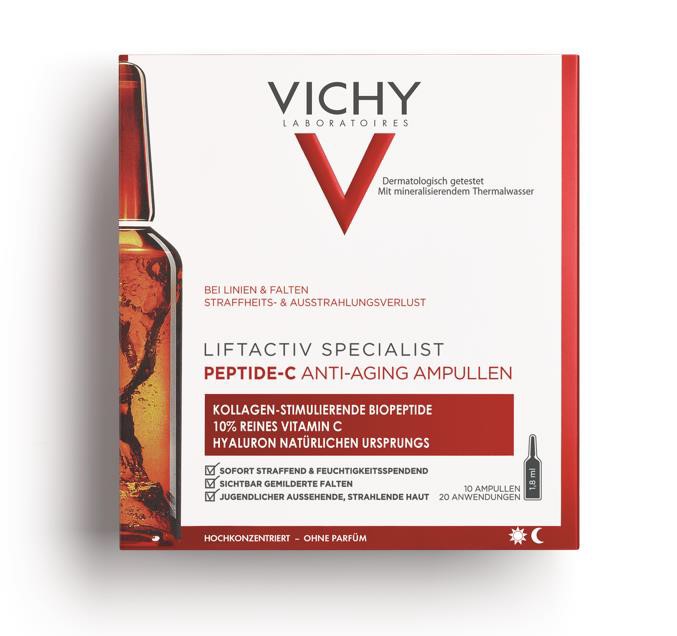 RÜCKRUF – Vichy – Artikel „LIFTACTIV – Specialist Peptide-C-Ampullen” ; 1,8 ml